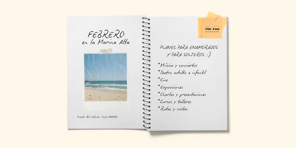 Qué hacer en febrero en la Marina Alta: planes para enamorados y solteros