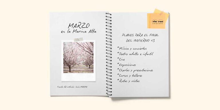 What to do in March in the Marina Alta: Plans for the end of winter