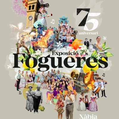 exposicion fogueres en Xàbia